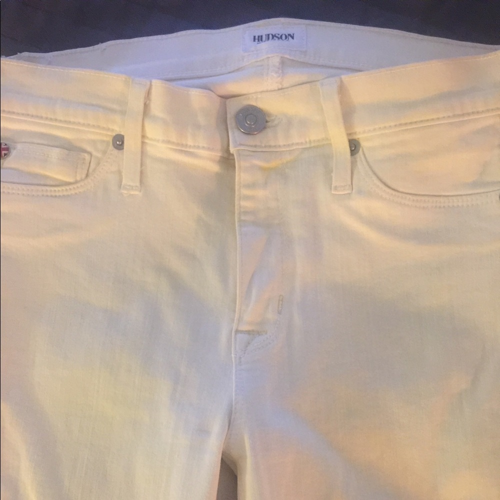 Hudson Baby Yellow Skinny Jeans